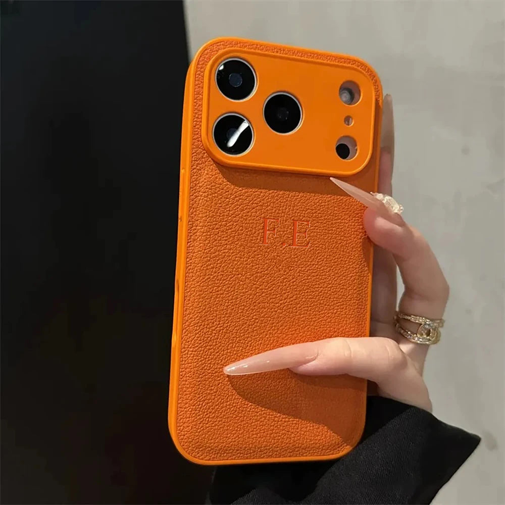 Personalized Faux Leather Phone Case