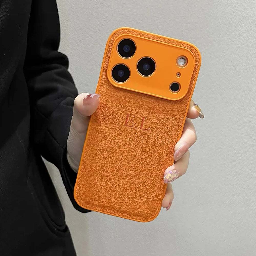 Personalized Faux Leather Phone Case