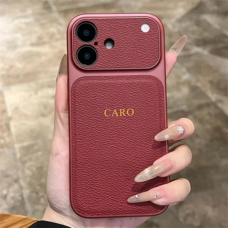 Bloom Personalized Leather Phone Case