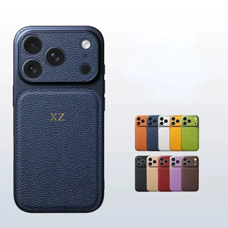 Bloom Personalized Leather Phone Case