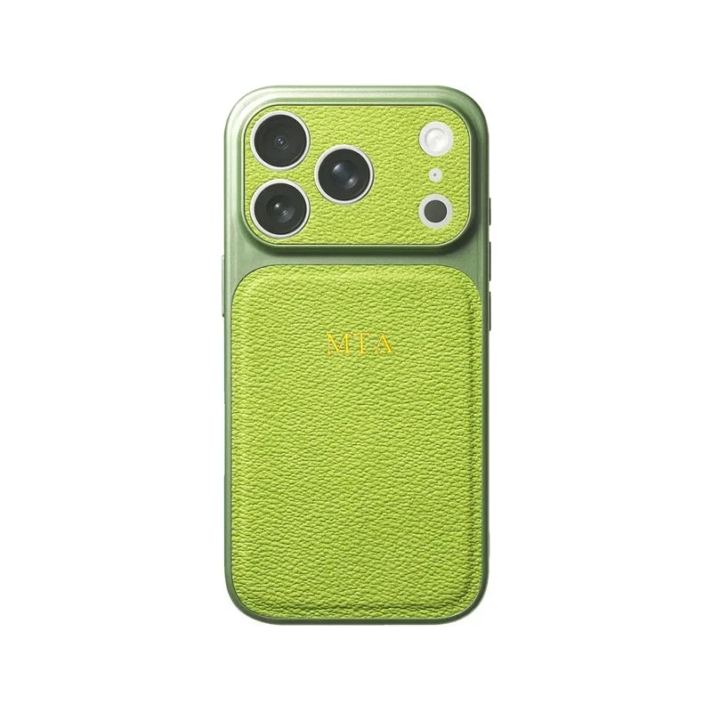 Bloom Personalized Leather Phone Case