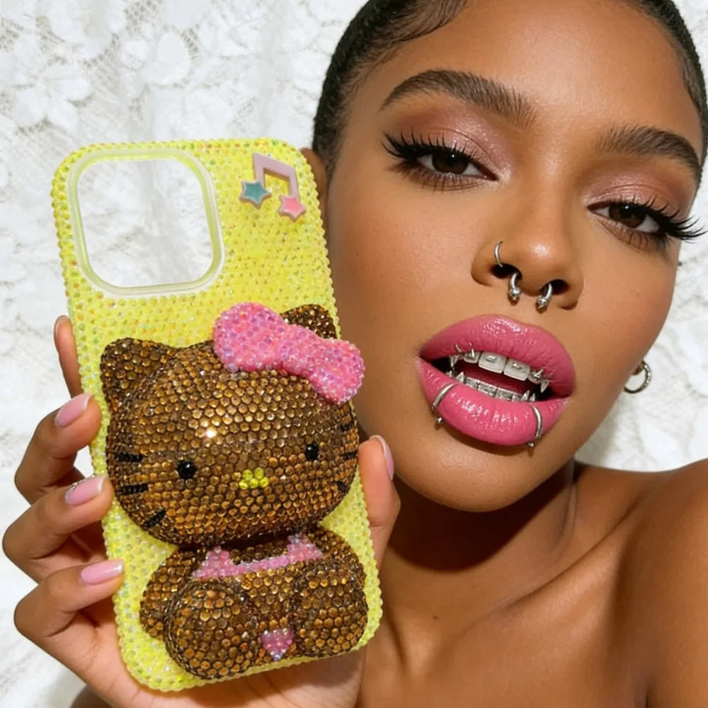 Bloom Rhinestone Phone Case