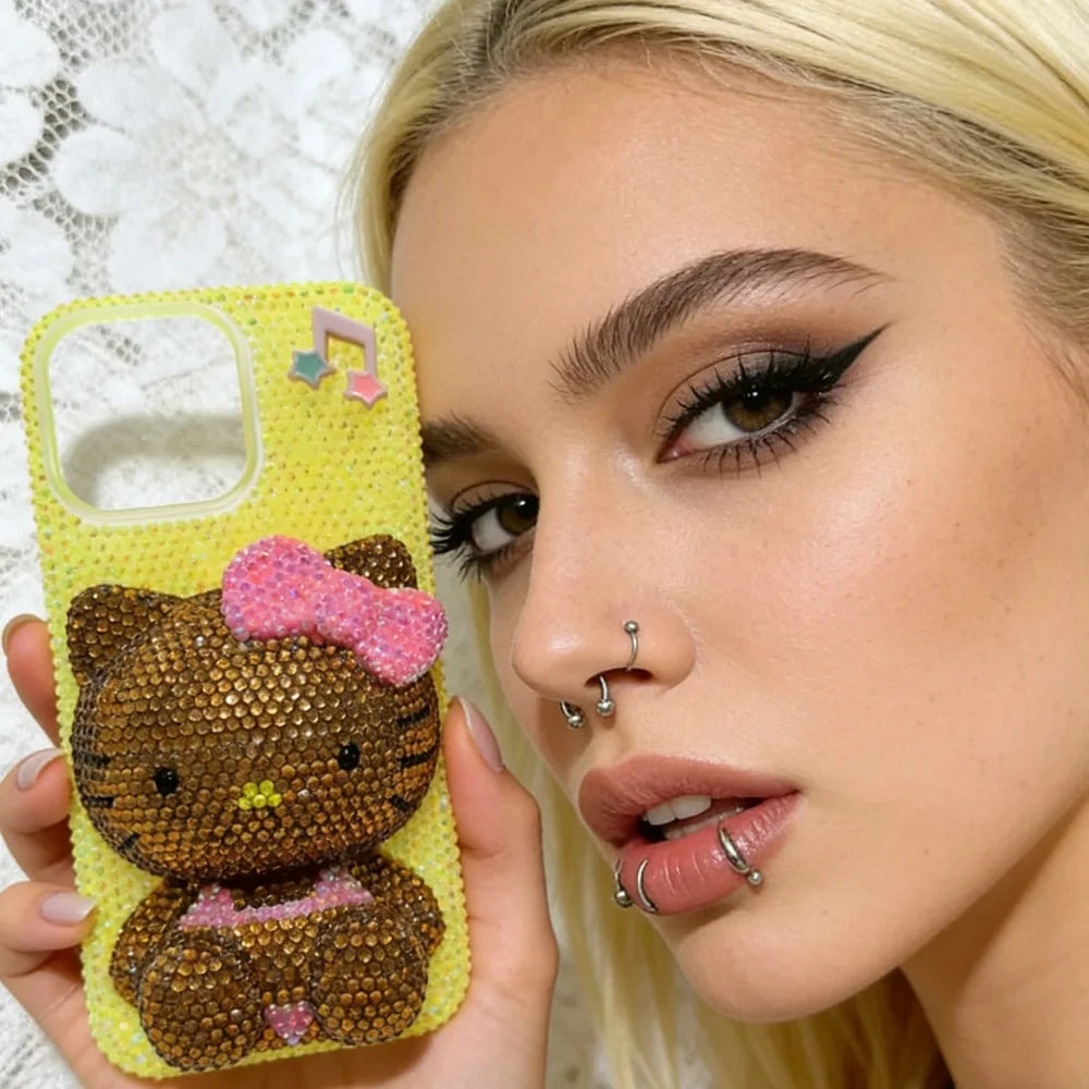Bloom Rhinestone Phone Case