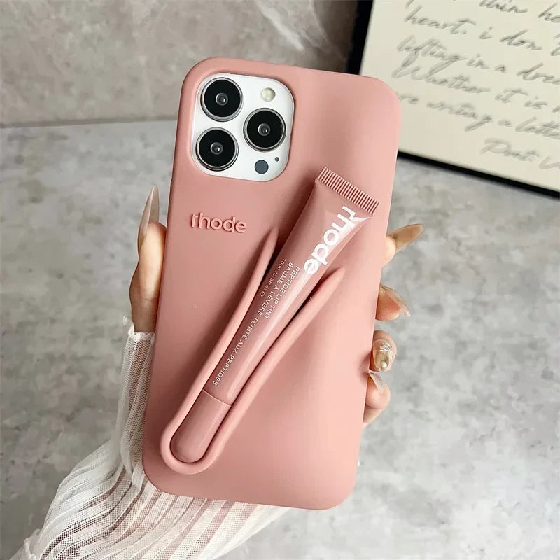 Bloom Makeup Lip Gloss Phone Case