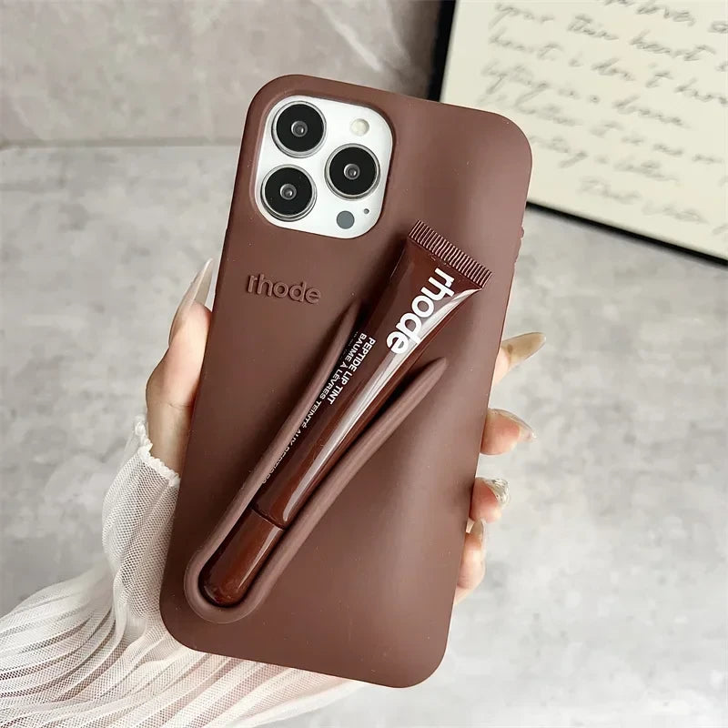 Bloom Makeup Lip Gloss Phone Case