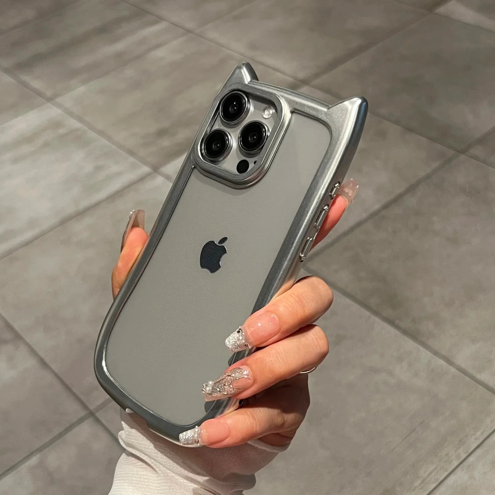 Bloom Cat Ear Phone Case