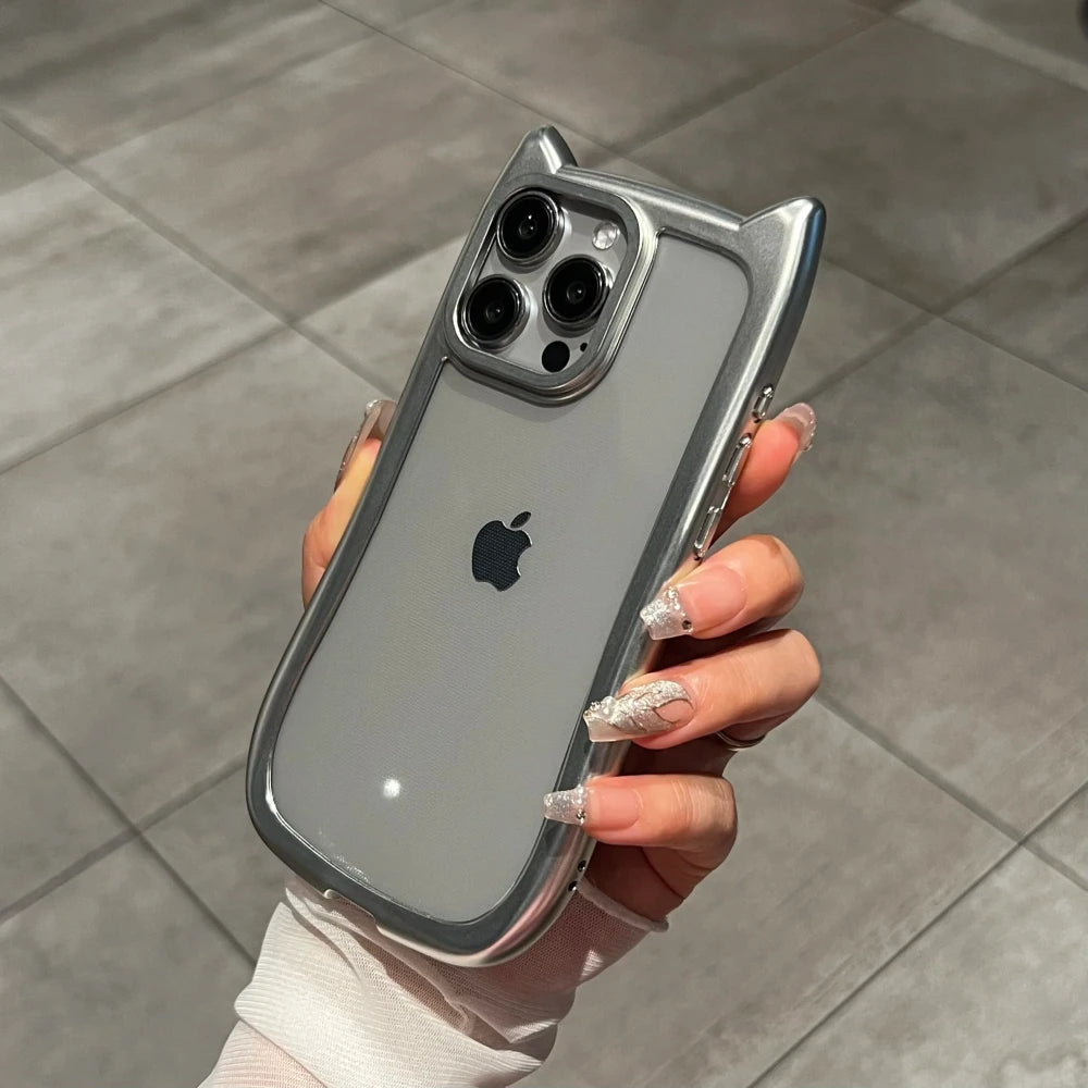 Bloom Cat Ear Phone Case