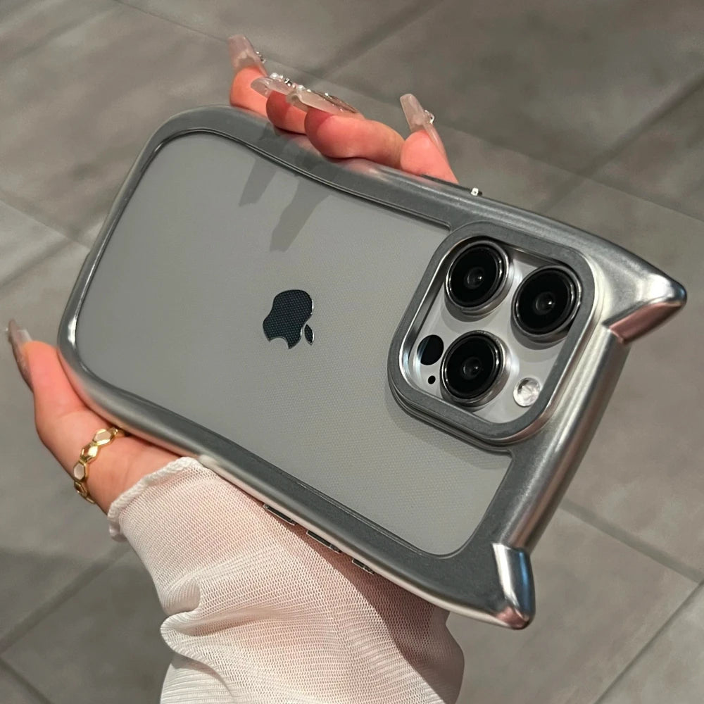Bloom Cat Ear Phone Case